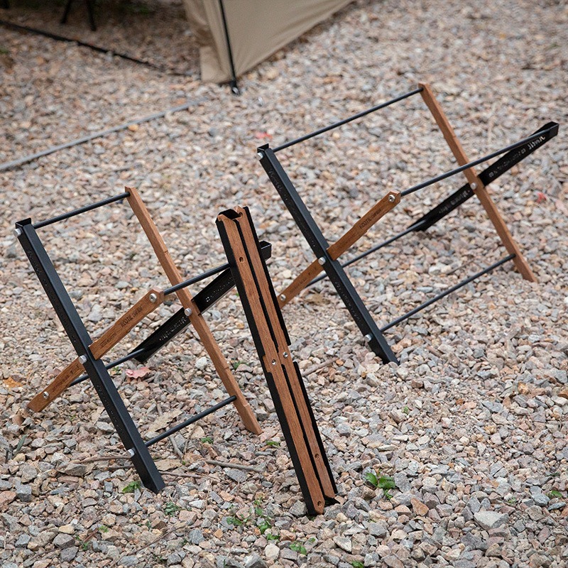 Camping Cooking Organizer - Przenośne Składane Stoły Kempingowe Kosz Wielowarstwowy