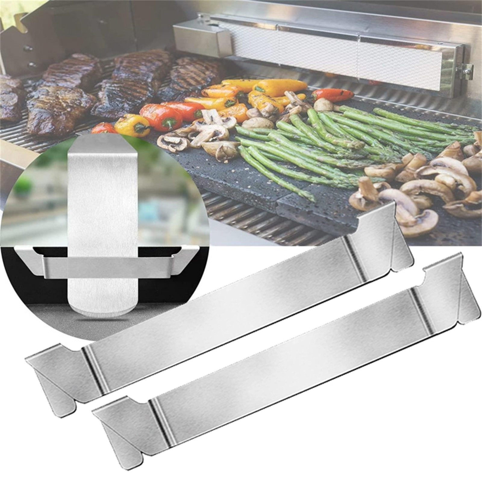 Camping Cooking Flat Top - Uchwyt na szpatułkę do grillowania, stalowy