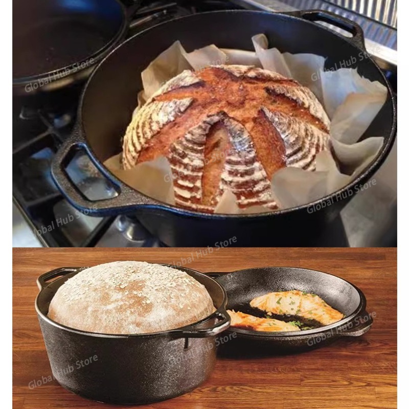 Żeliwny garnek holenderski 2 w – Camp Dutch Oven Cast recenzja i cena